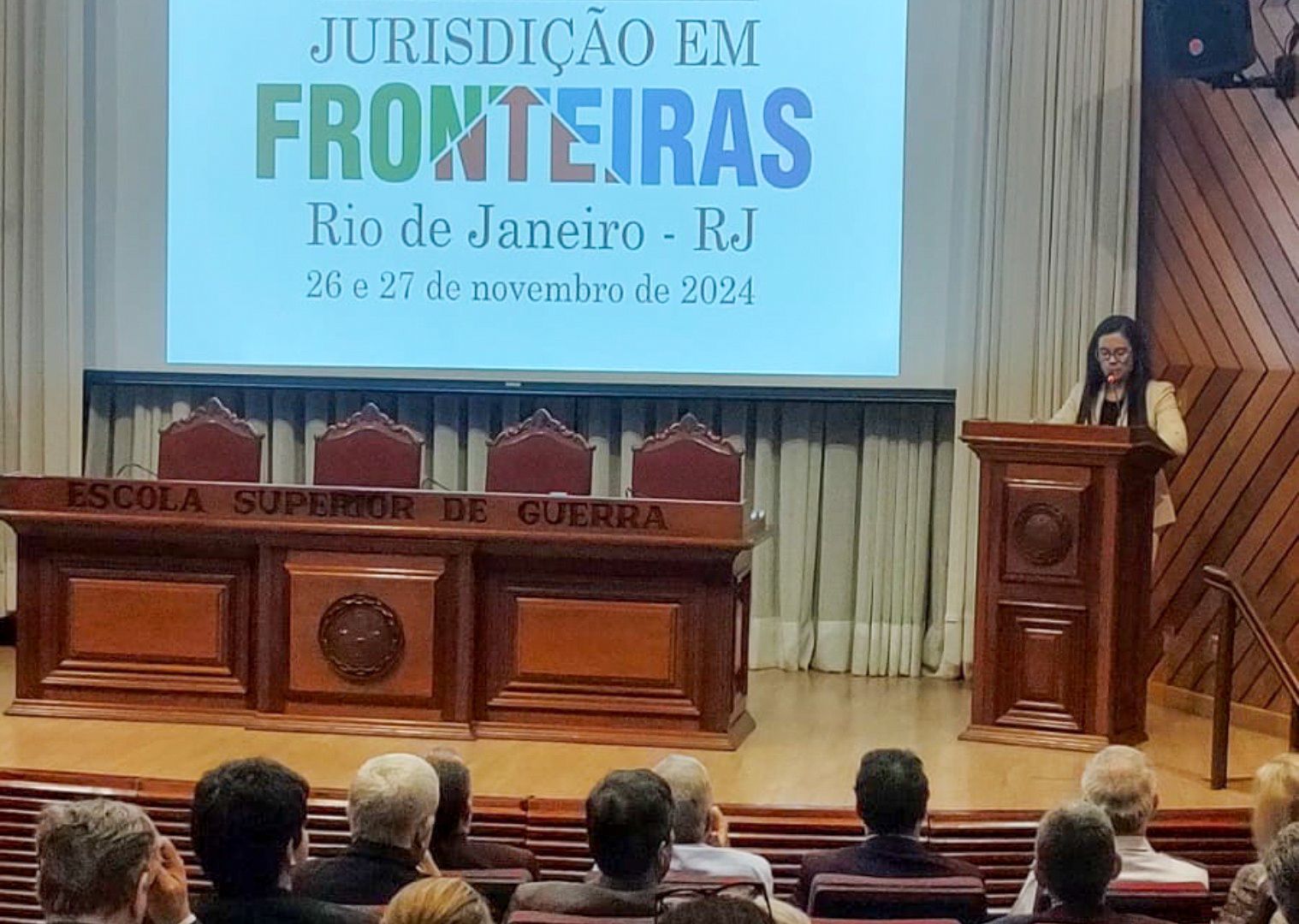 II Congresso Jurisdição em Fronteiras reúne juristas renomados e autoridades no Rio de Janeiro