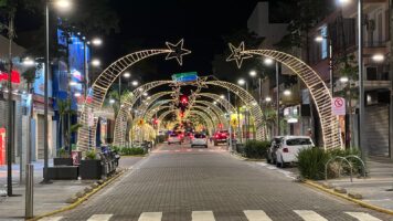 Luzes decorativas serão acesas nesta sexta-feira para marcar o início das festividades natalinas